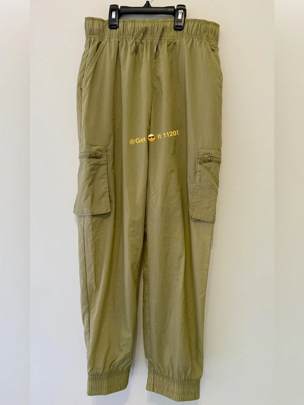 Nike Sportswear Big Kids' (Girls') Woven Cargo Pants DD6285-276 Olive Size XL
